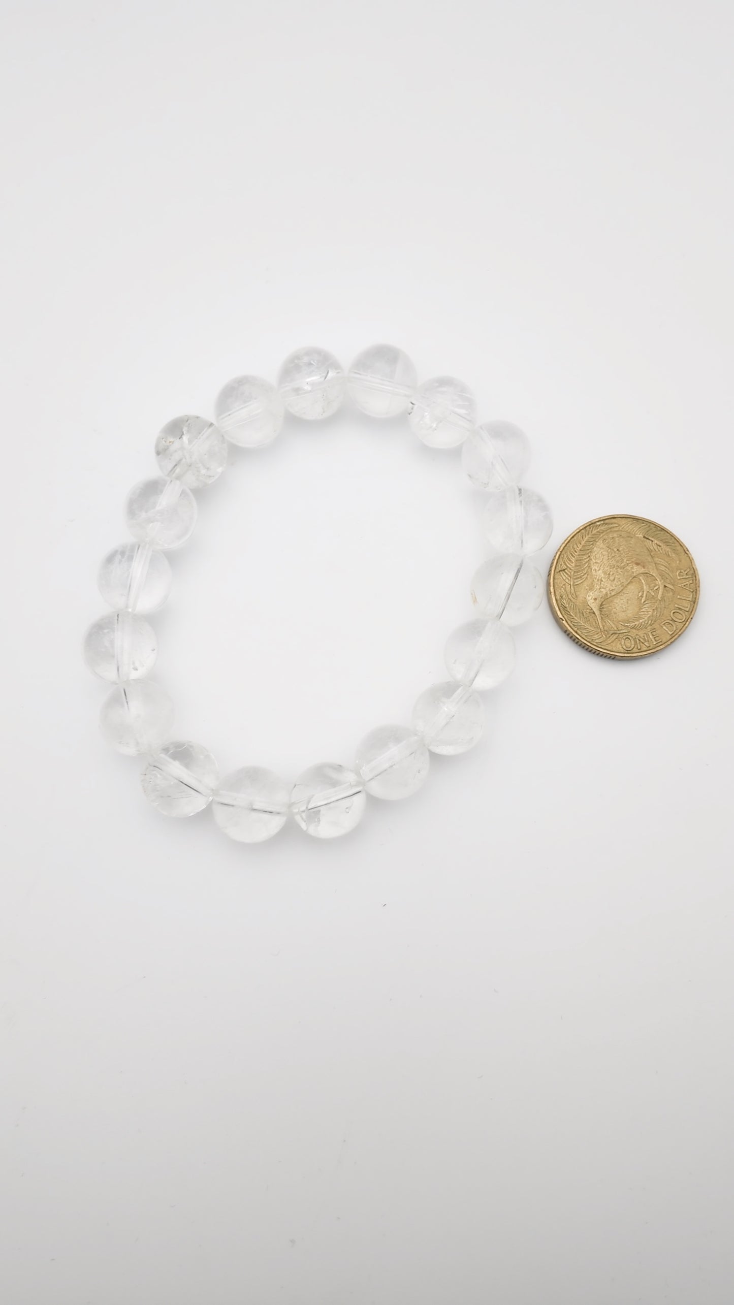 Clear Quartz Bright Bracelet 10mm