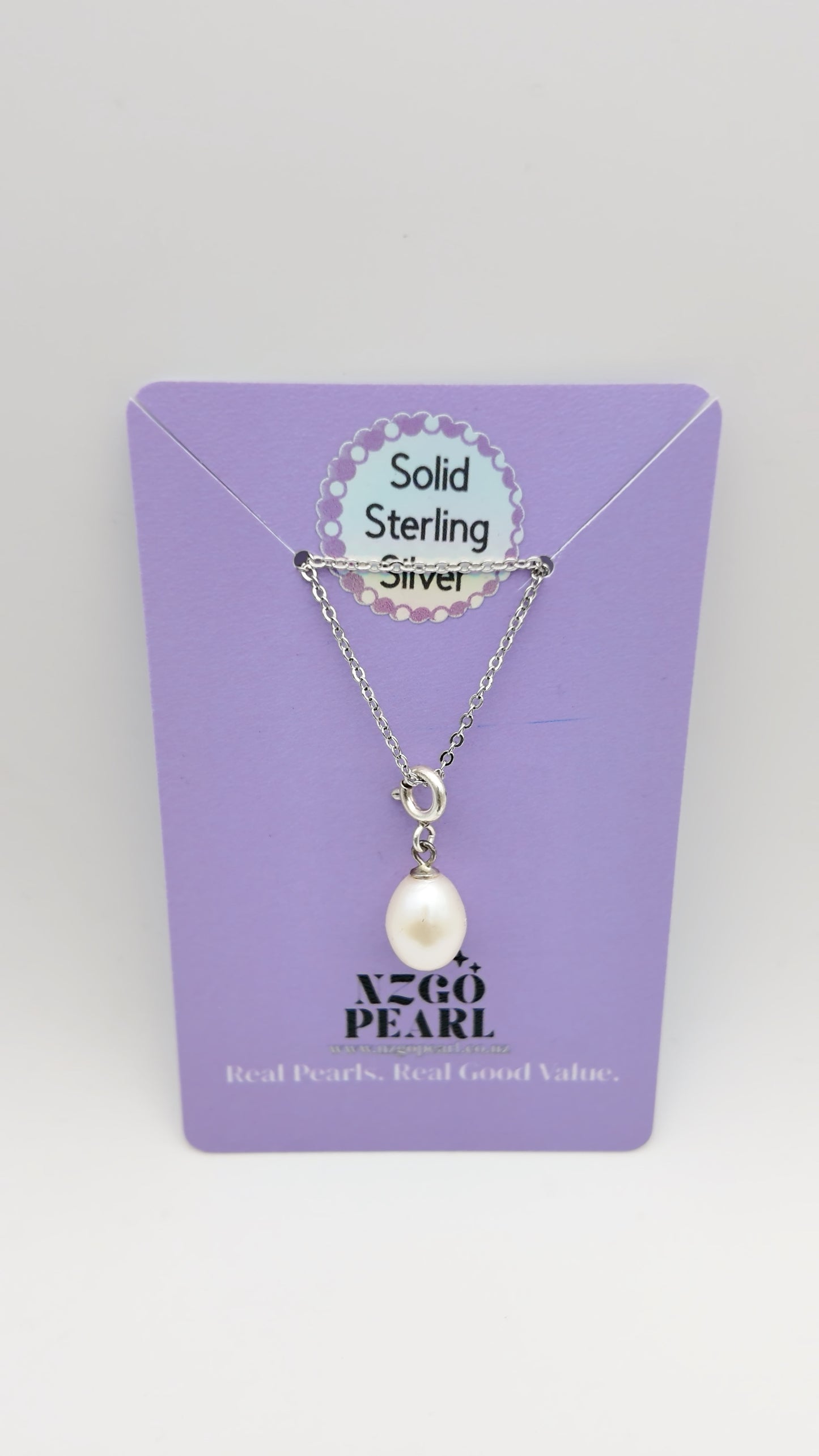 Classic Pearl Charm Pendant