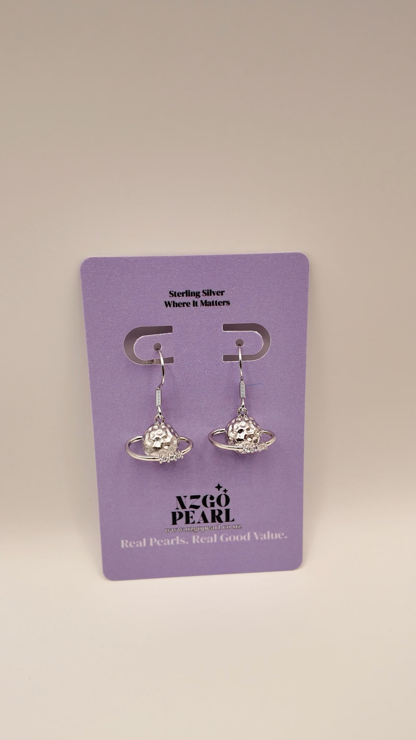Orbit Planet Drop Earrings