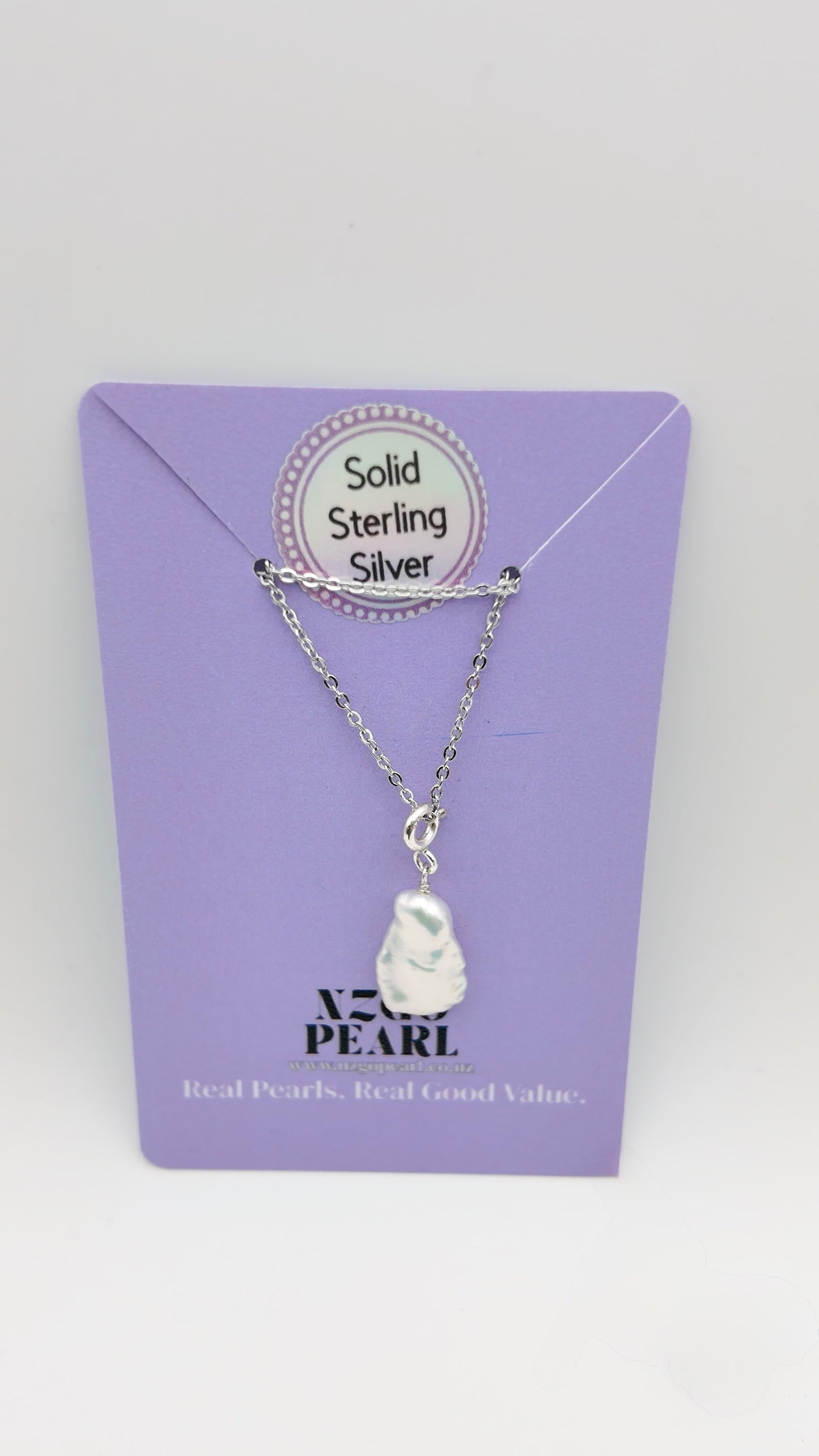 Baroque Pearl Charm Pendant