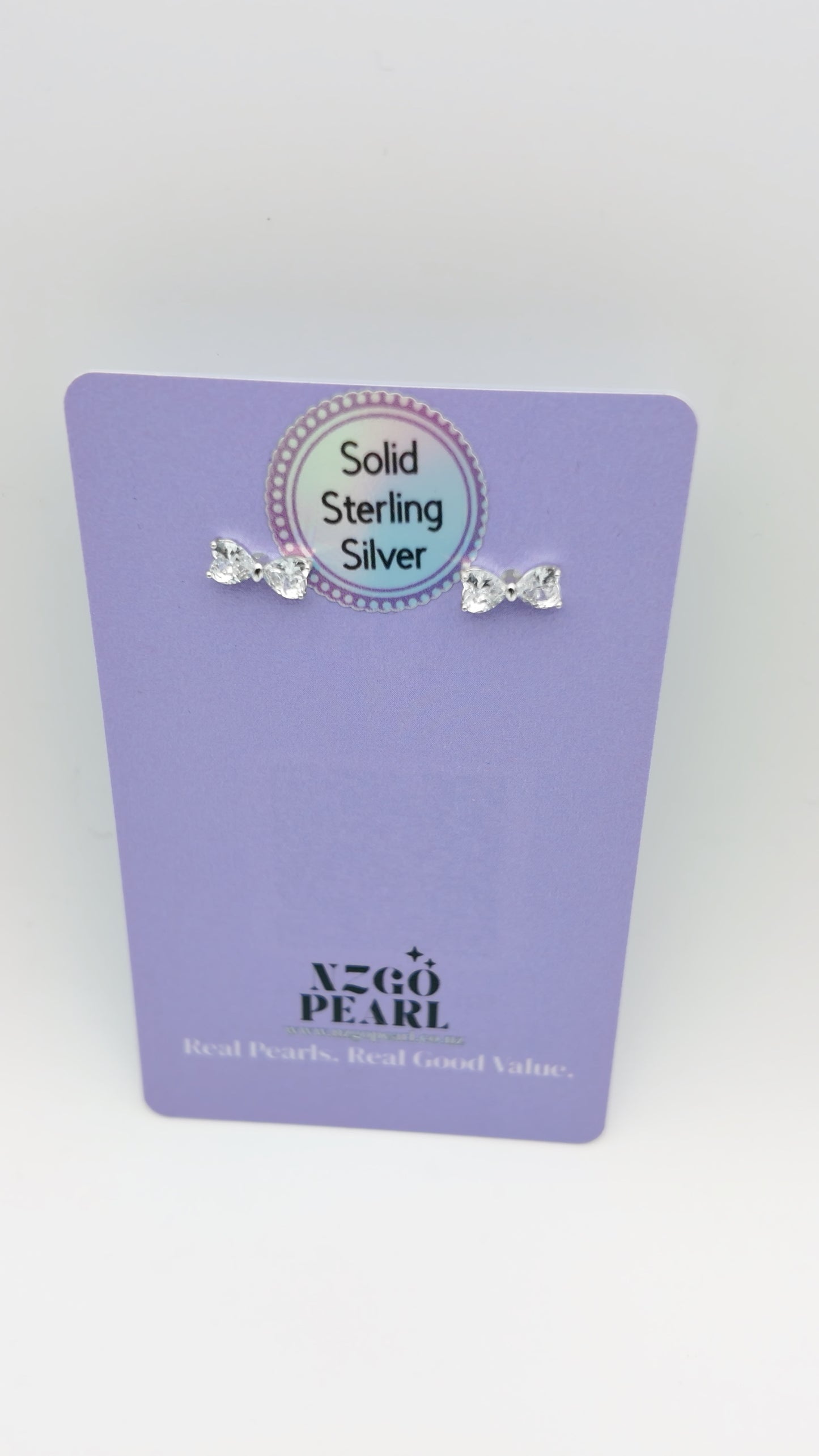 Petite Bow Studs – S925