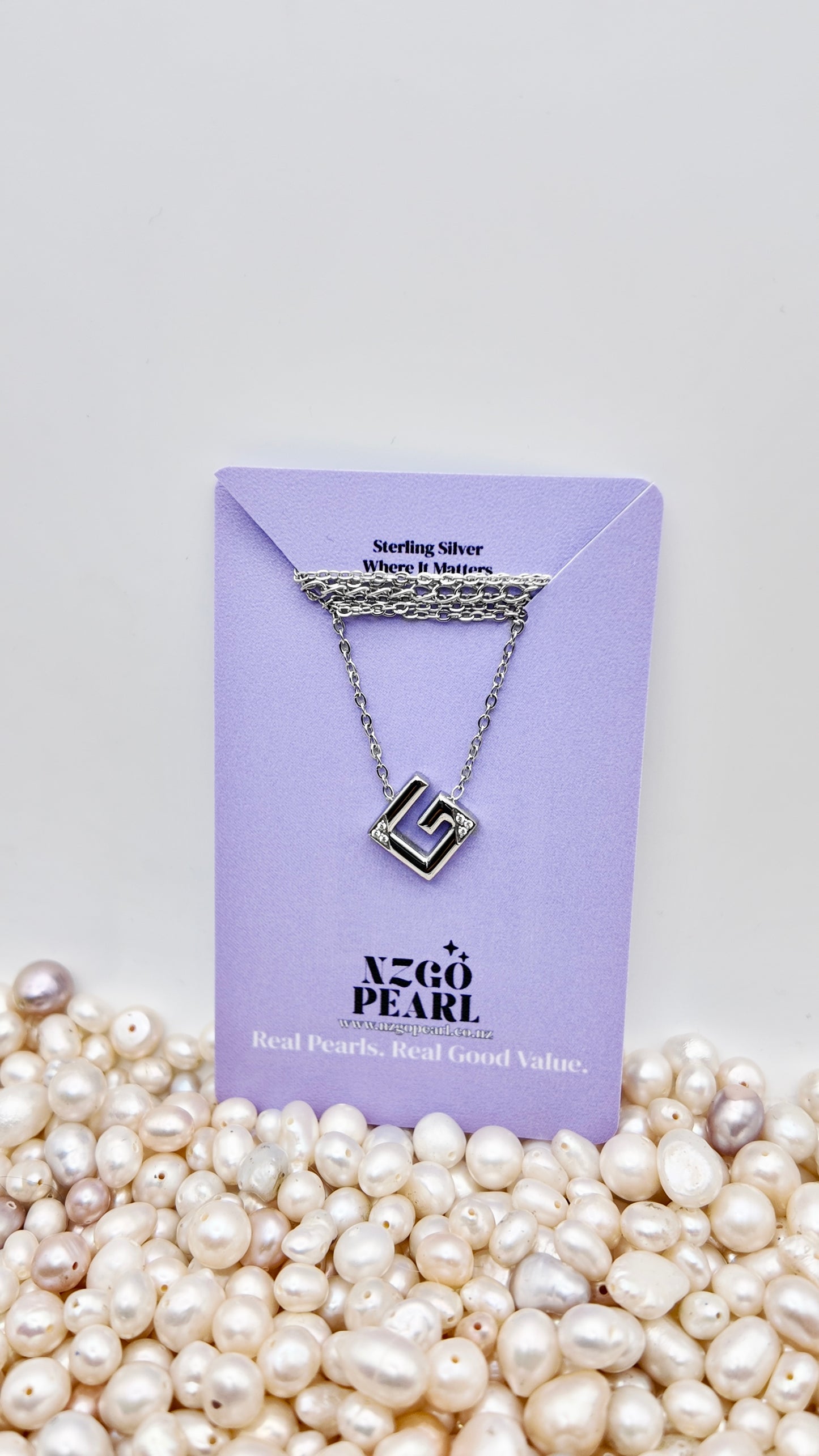 Modern Maze Necklace