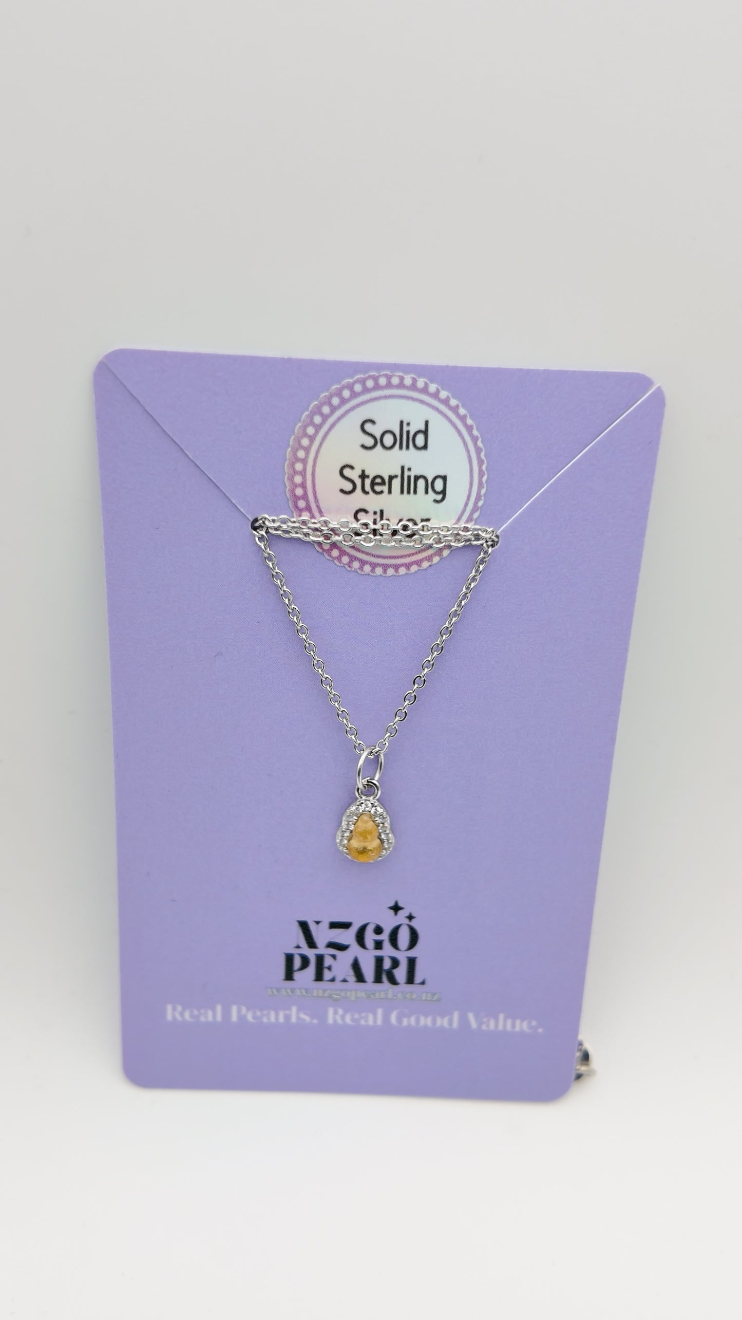 Petite Carved Crystal Charm/Pendant