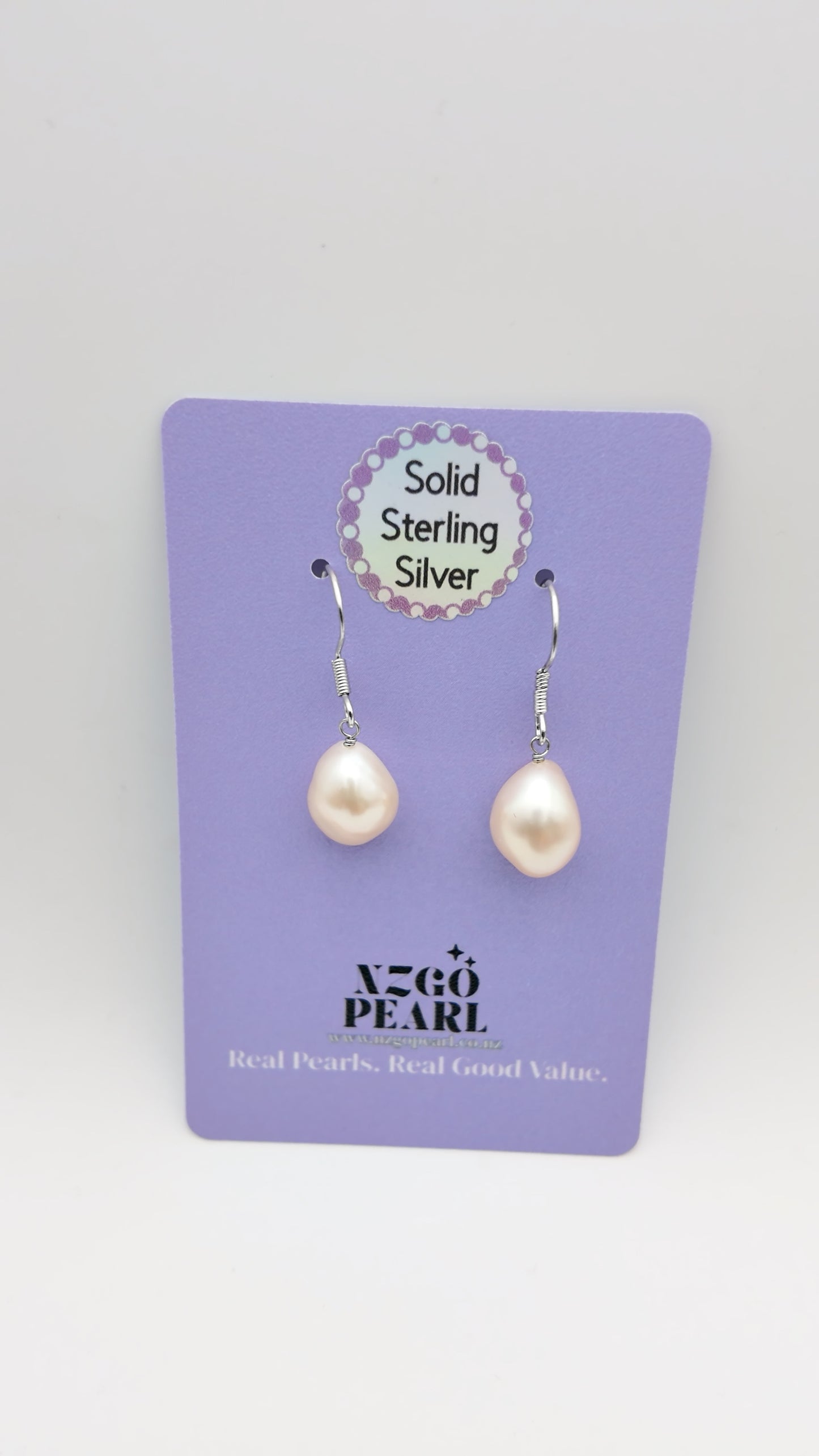 Classic Baroque Pearl Drop Earrings