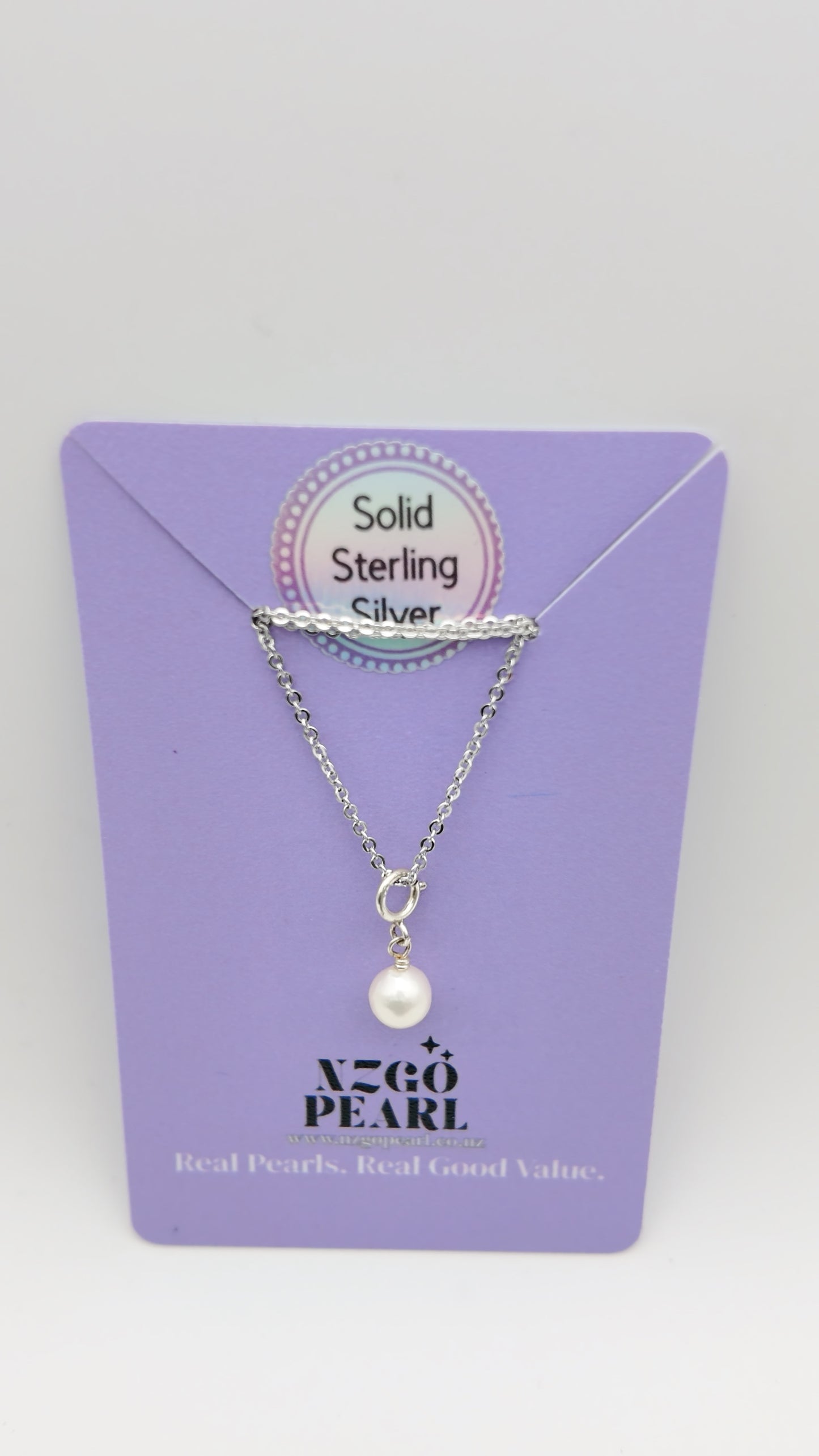 Classic Round Pearl Charm/Pendant