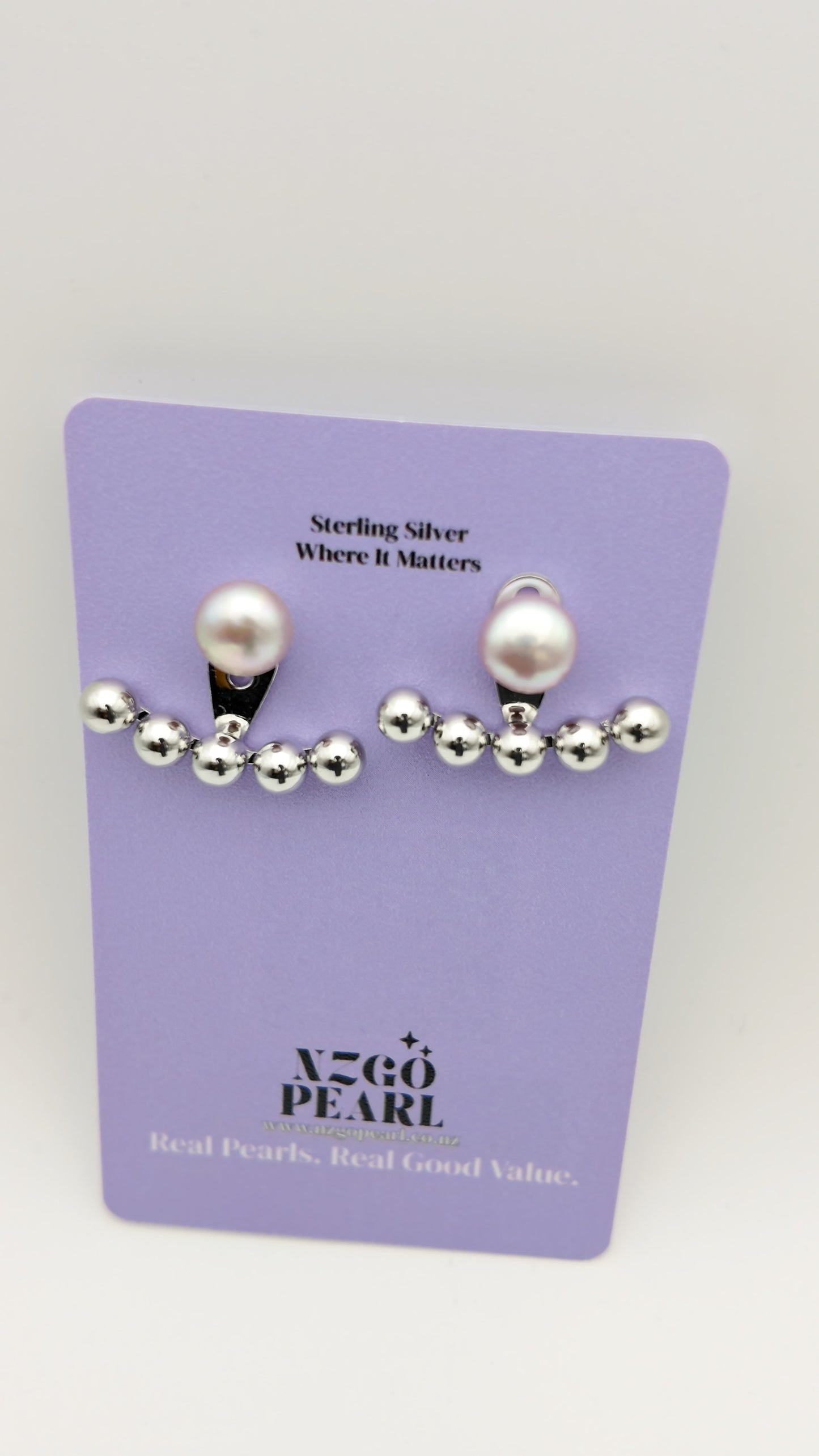 Convertible Pearl Ear Jackets – 2 Ways to Wear