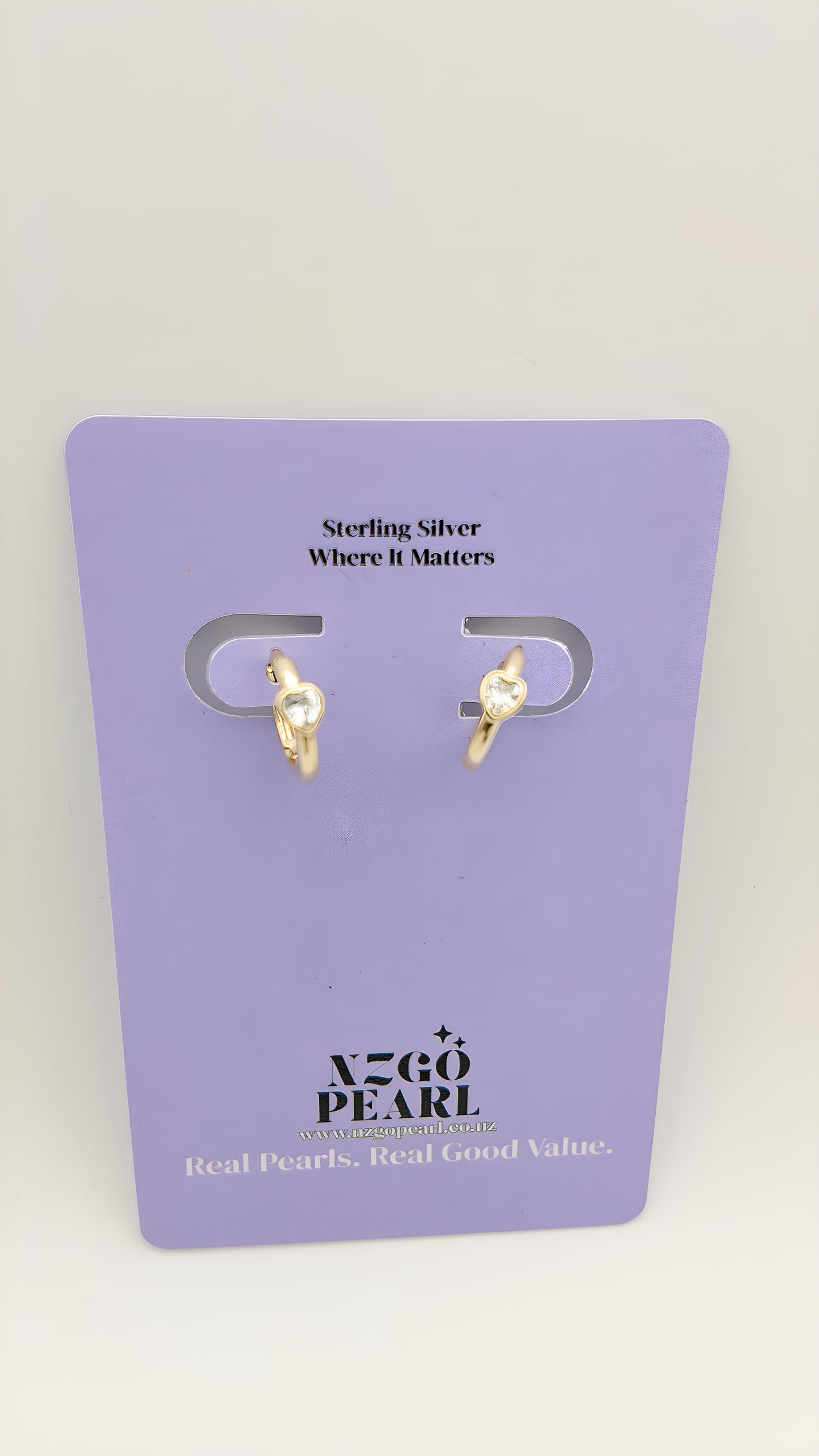 Mini Heart Hug Hoops