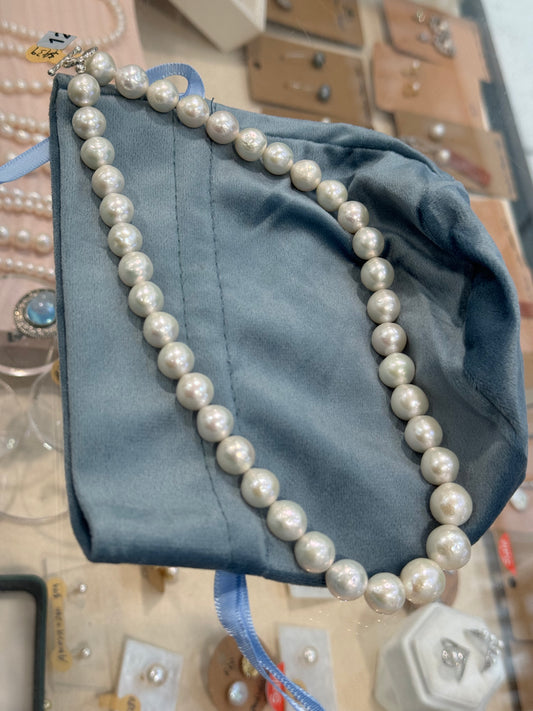 Aura: Organic Pearl Necklace