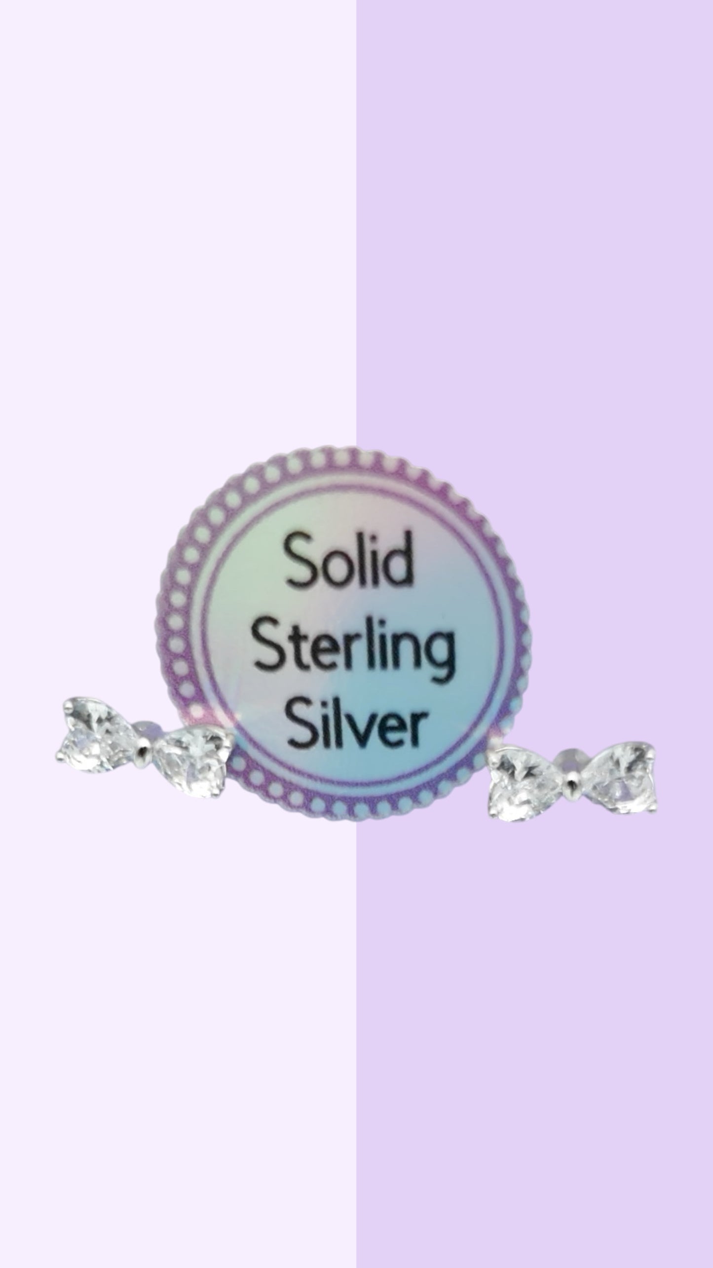 Petite Bow Studs – S925