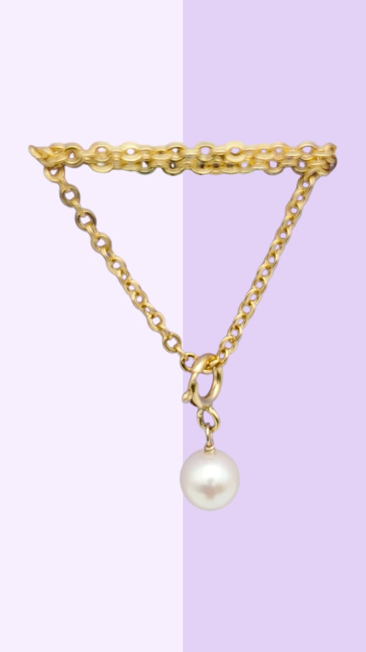 Classic Round Pearl Charm/Pendant