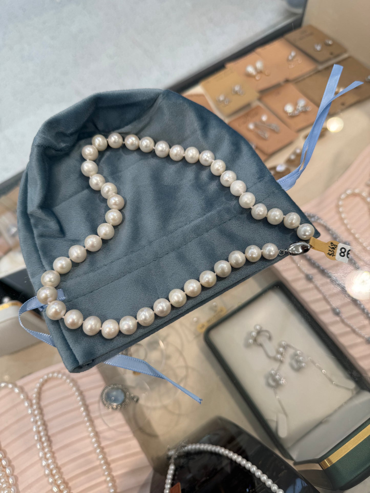 Elegance Enlaced Pearl Necklace