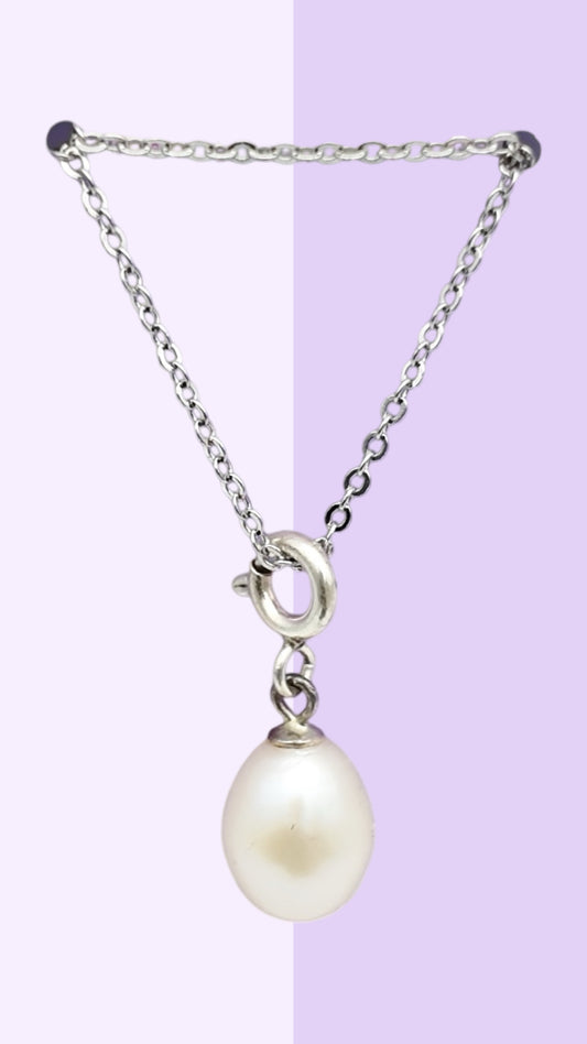 Classic Pearl Charm Pendant