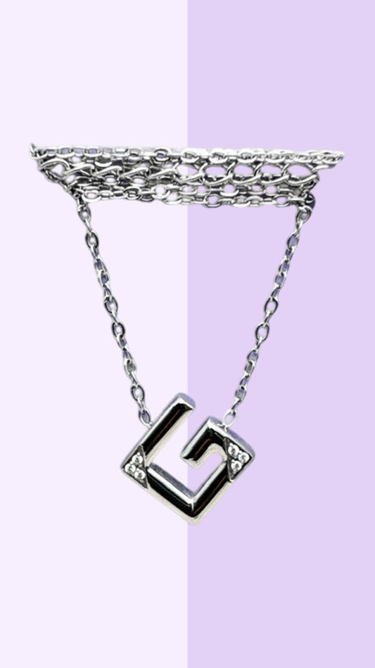 Modern Maze Necklace