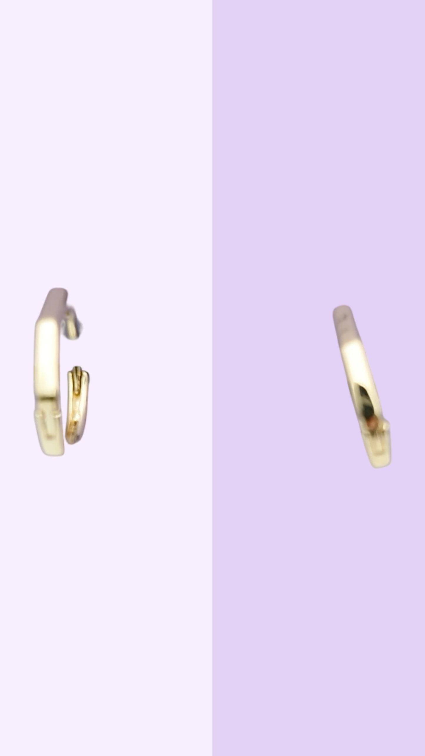 Mini Sleek Huggies — Gold