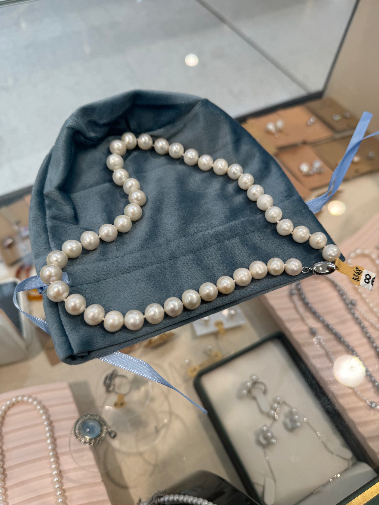 Elegance Enlaced Pearl Necklace