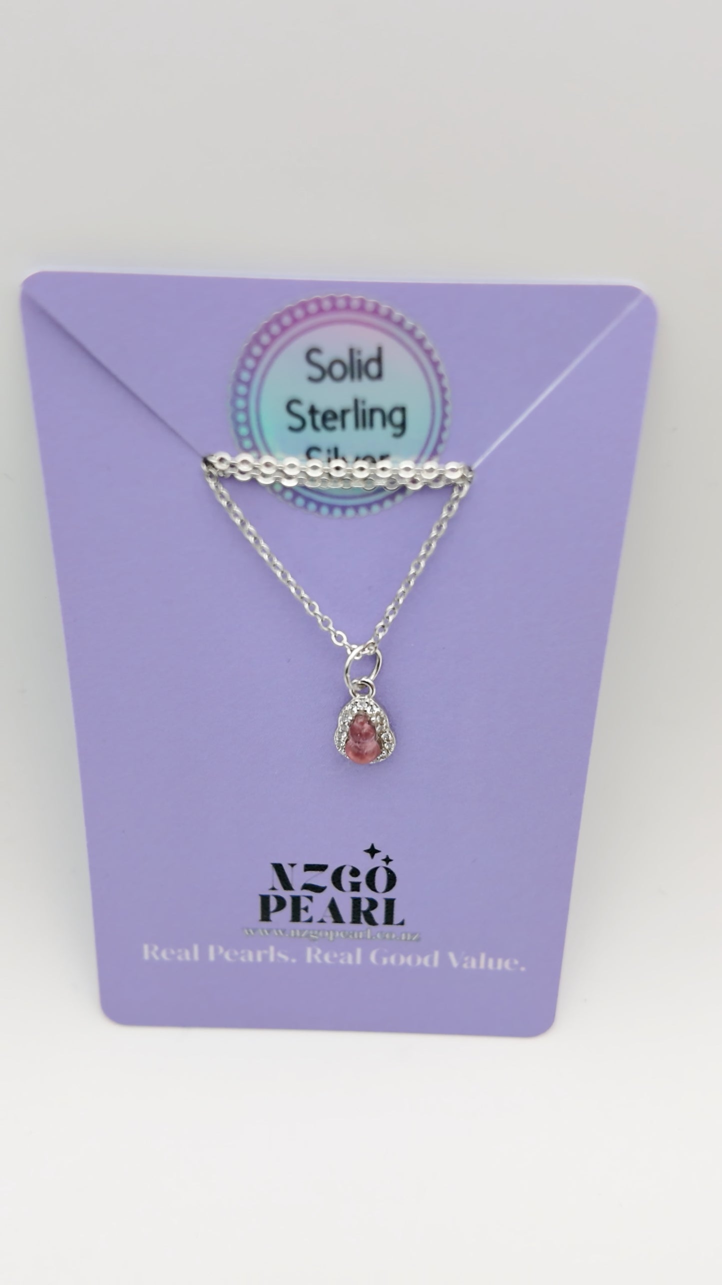 Petite Carved Crystal Charm/Pendant