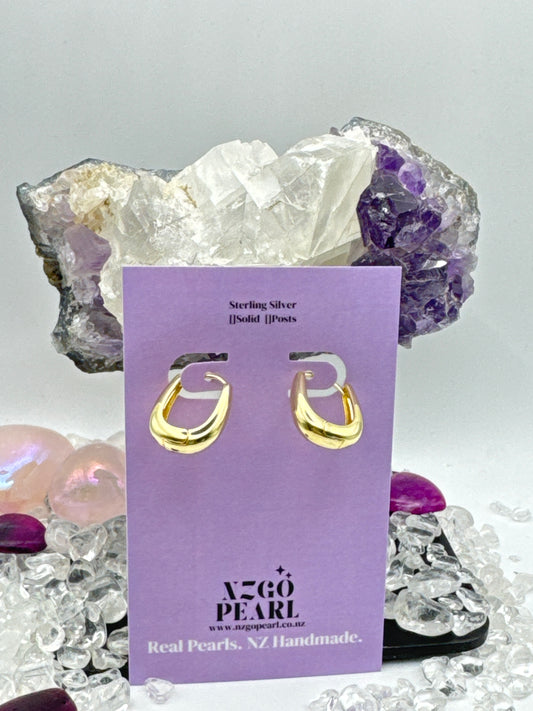 Simple Loop 18.5mm - Gold or Silver