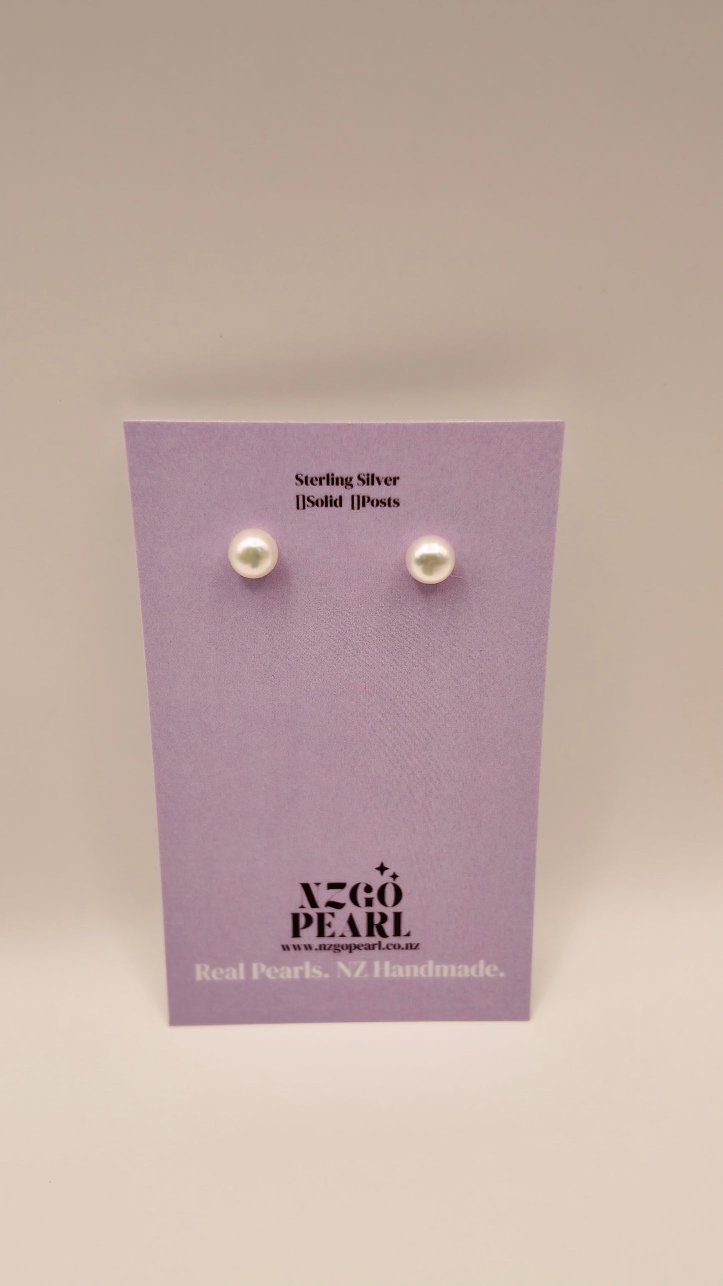 Classic Freshwater Pearl Stud Earrings