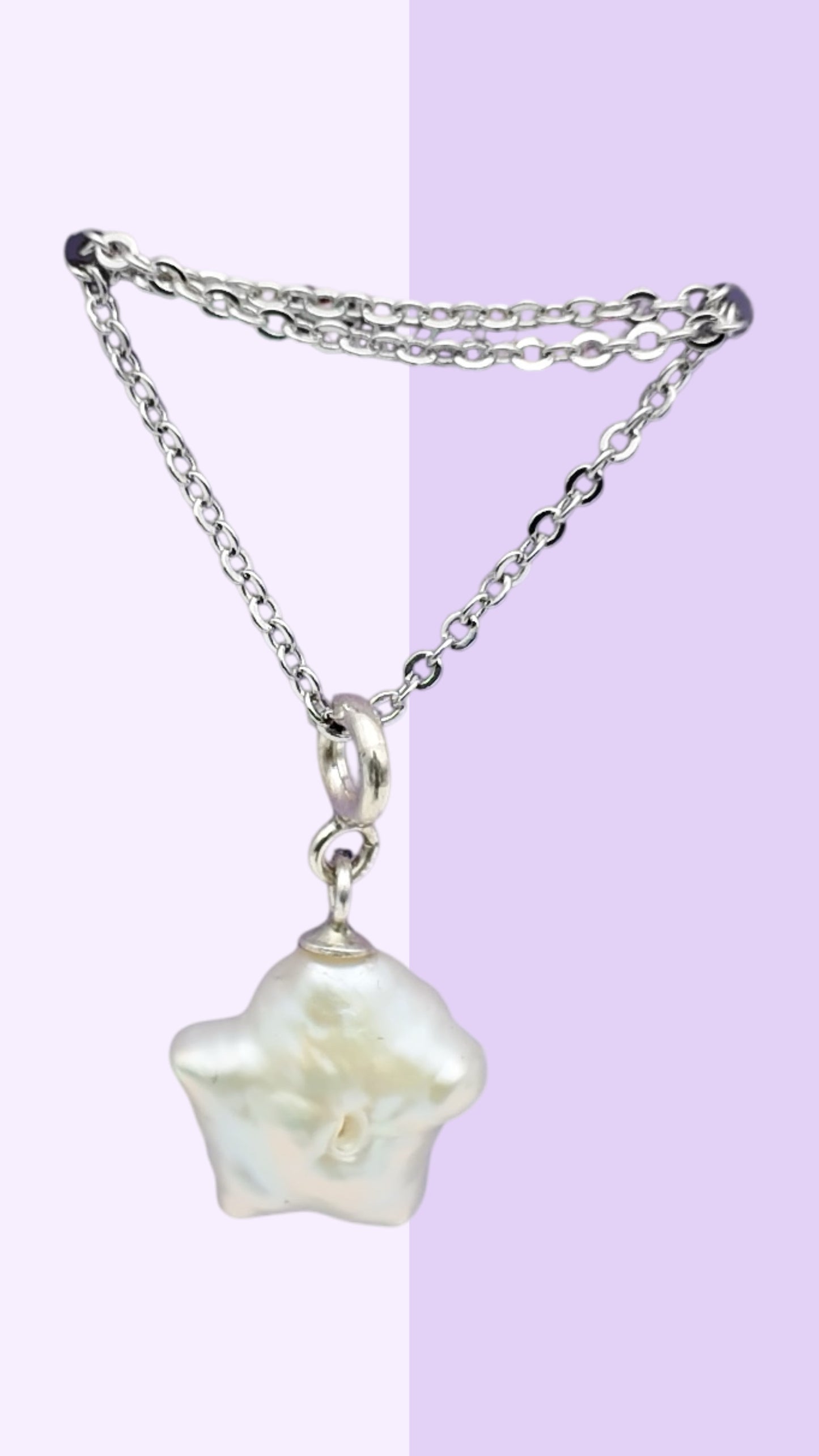 Star Baroque Pearl Pendant
