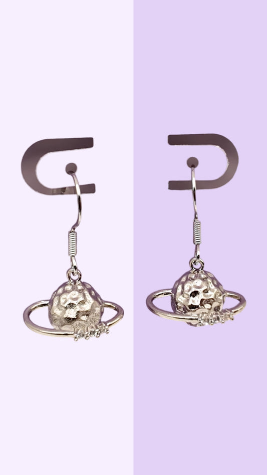 Orbit Planet Drop Earrings