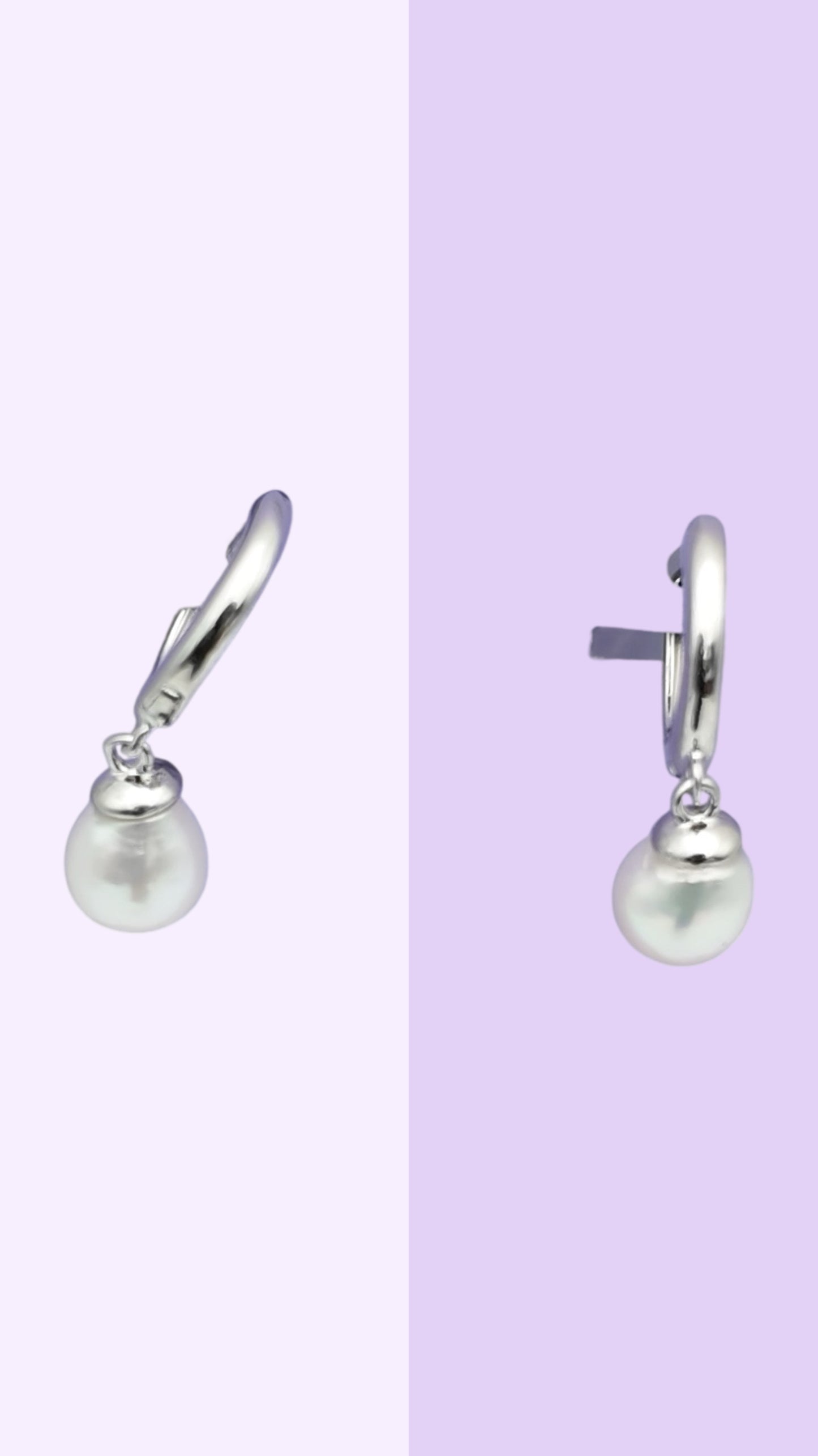 Mini Pearl Drop Huggies