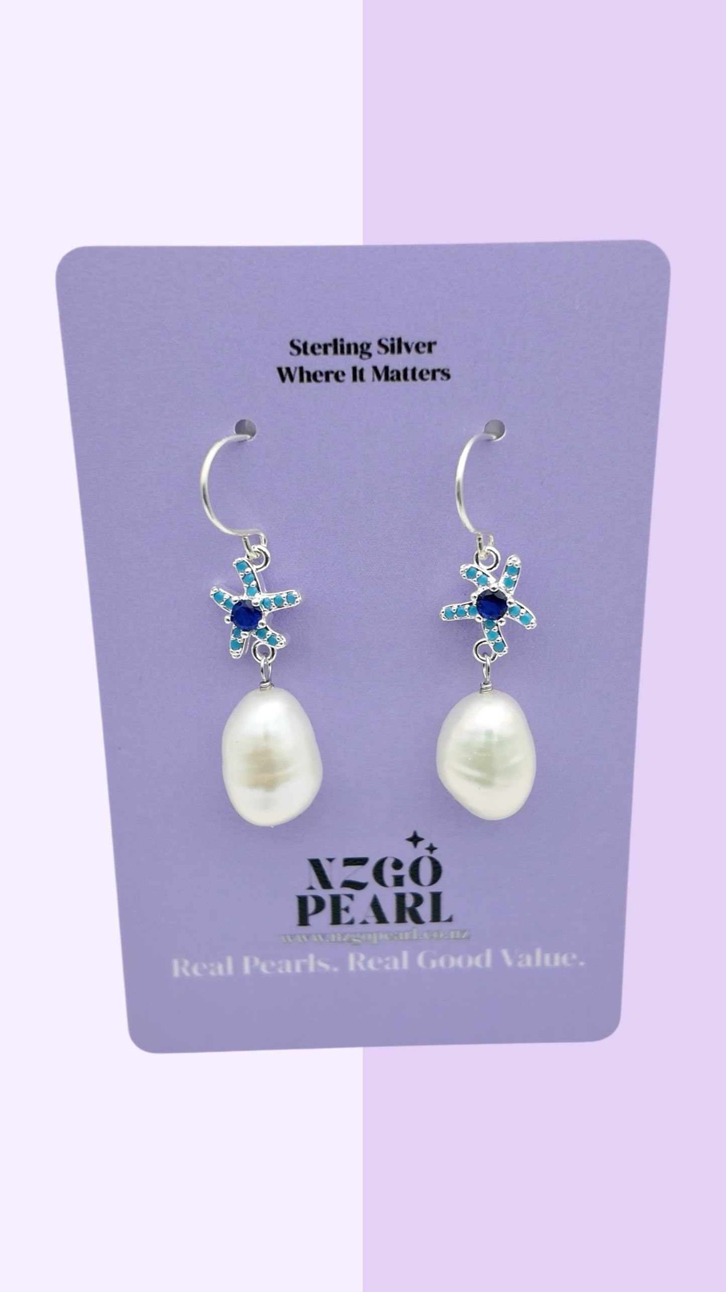 Ocean Star Pearl Drops