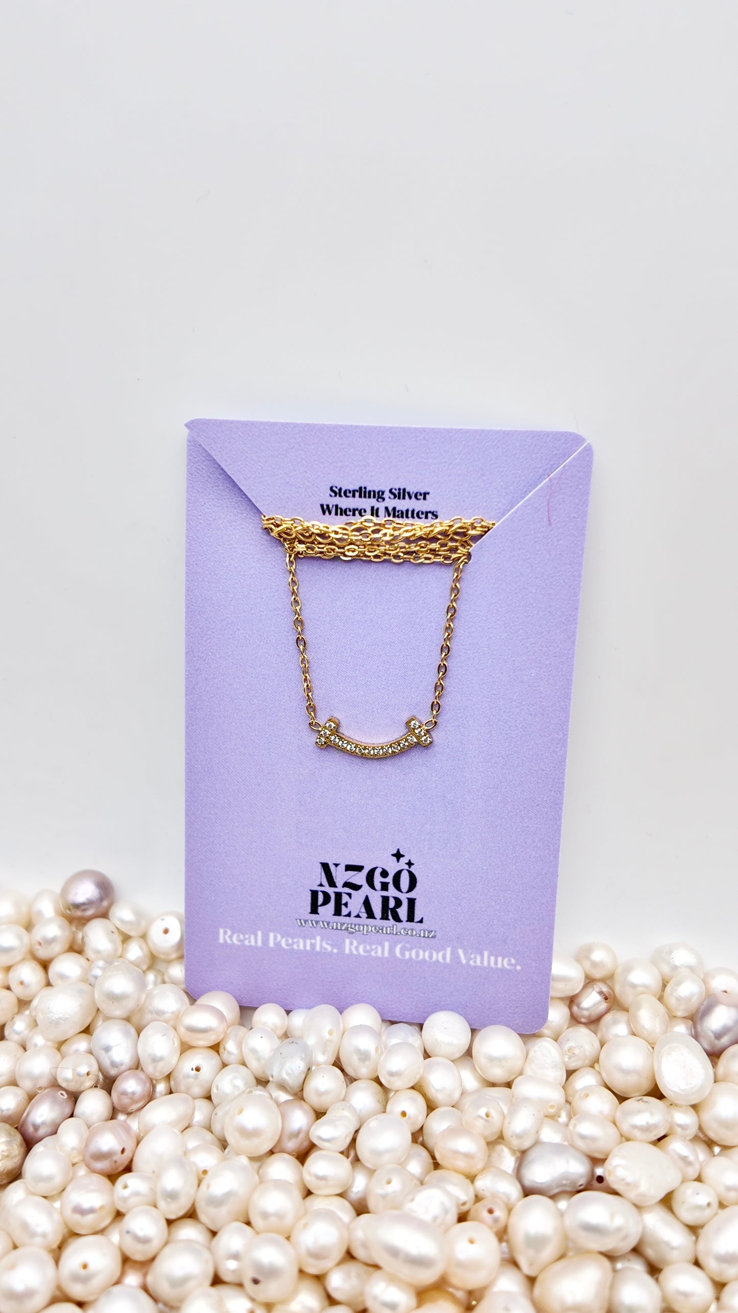 Sparkle Curve Necklace