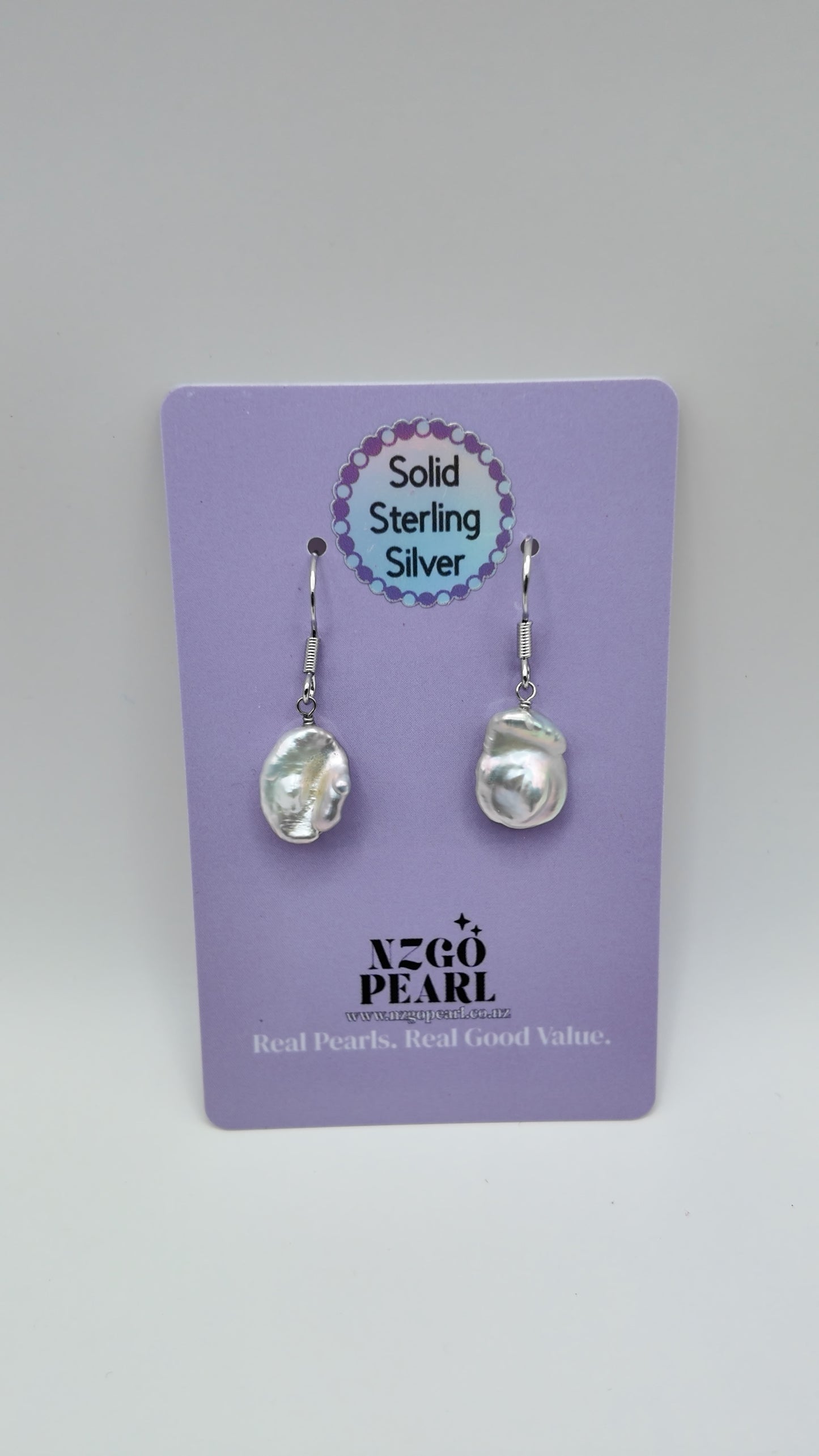 Baroque Pearl Drop Earrings