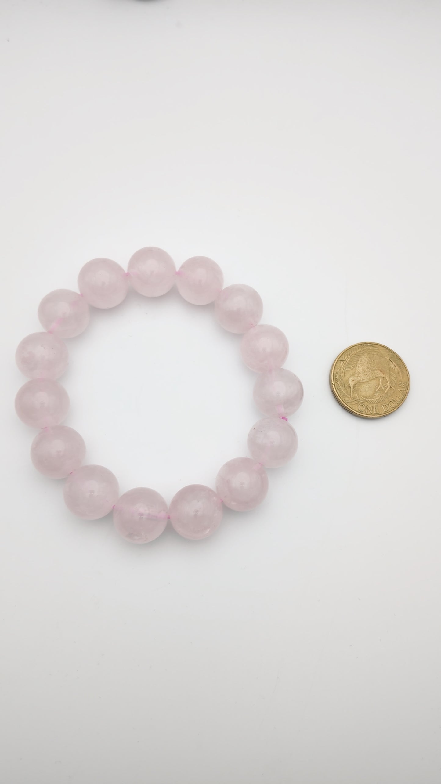 Rose Quartz Glow Bracelet 13mm