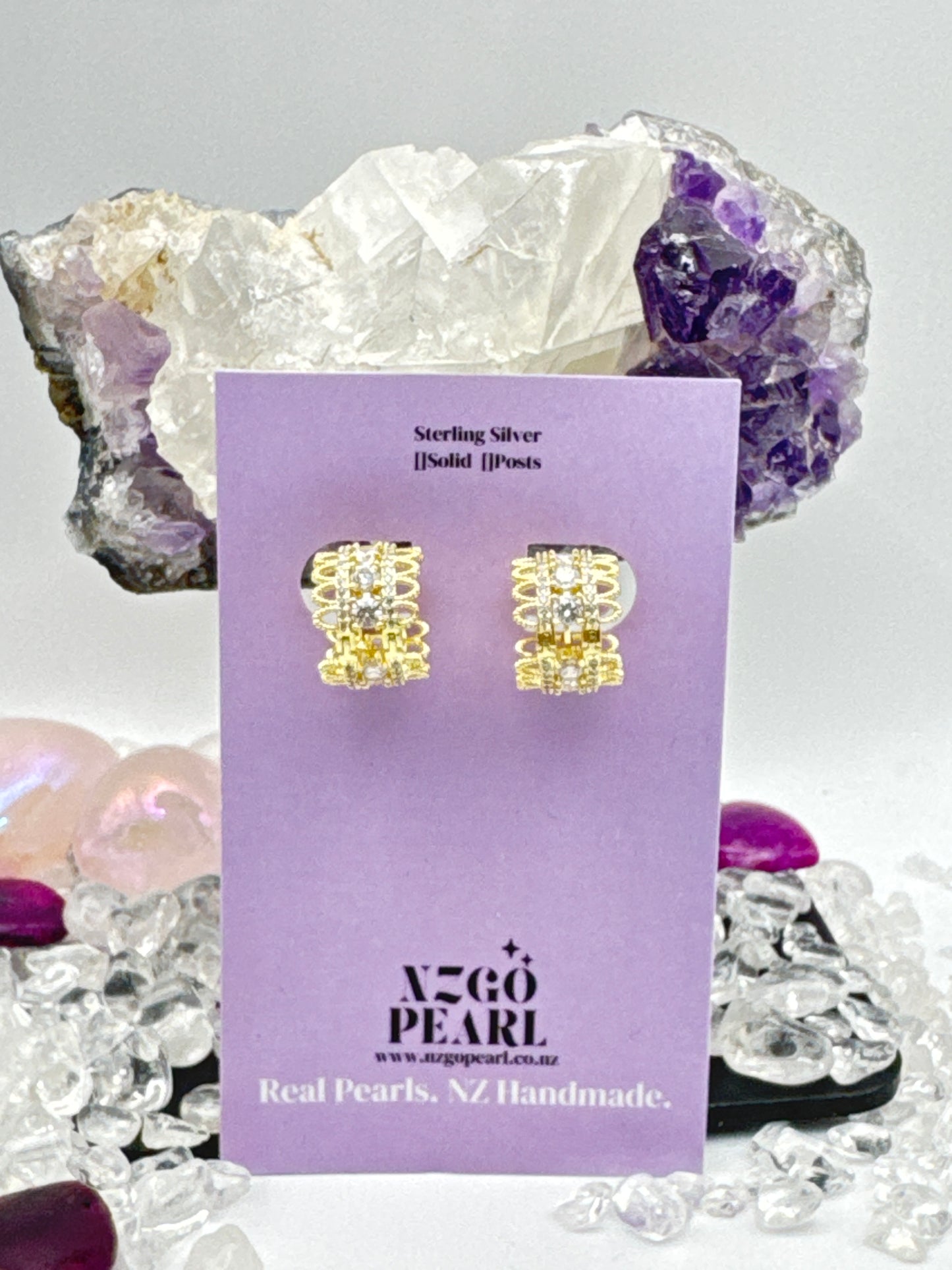 Crown Loop - Gold or Silver