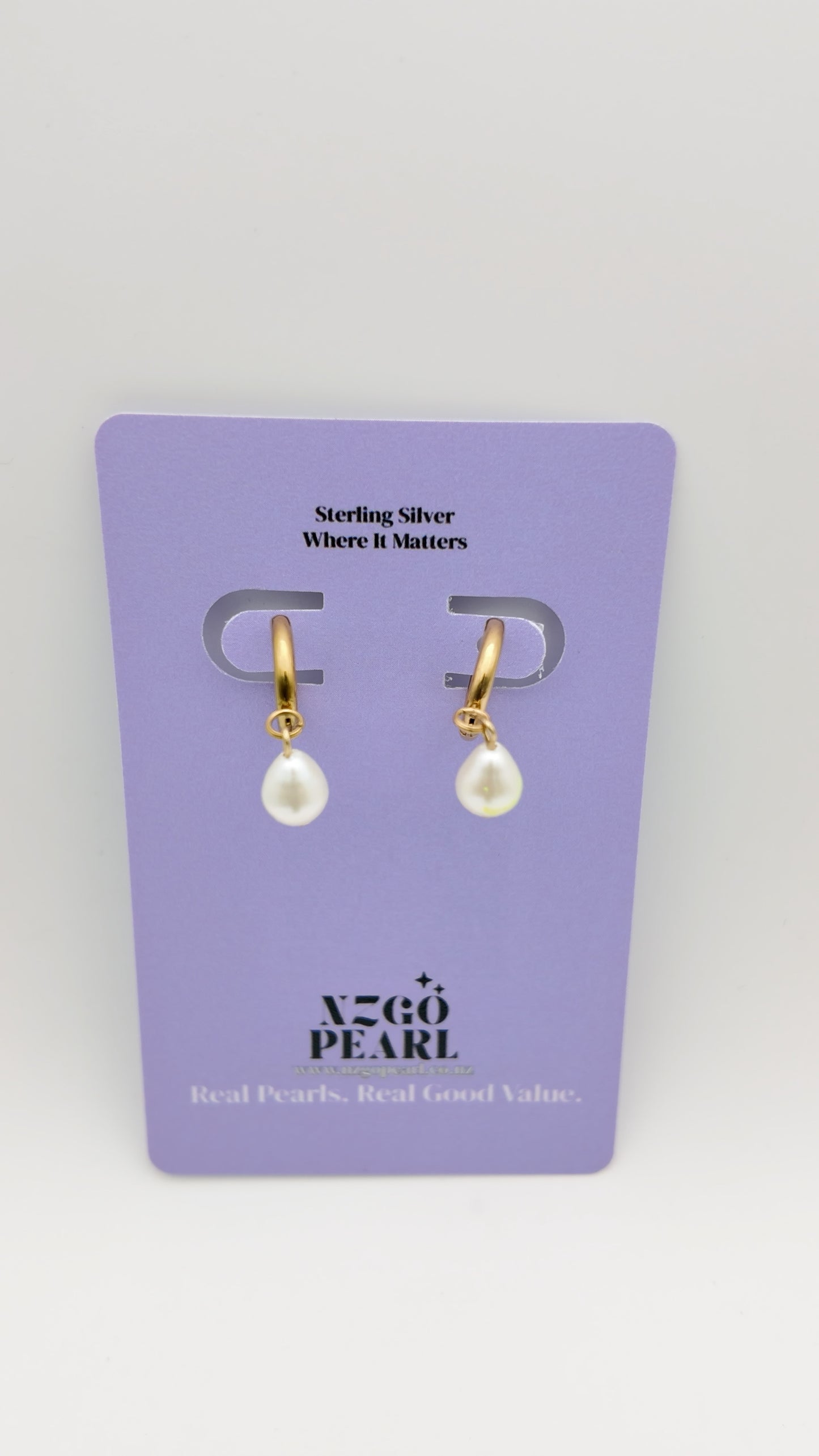 Everyday Cutie Pearl Drop Huggies