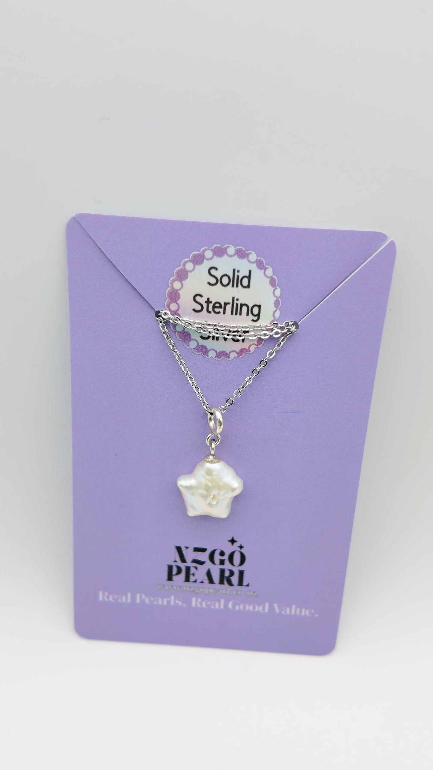 Star Baroque Pearl Pendant