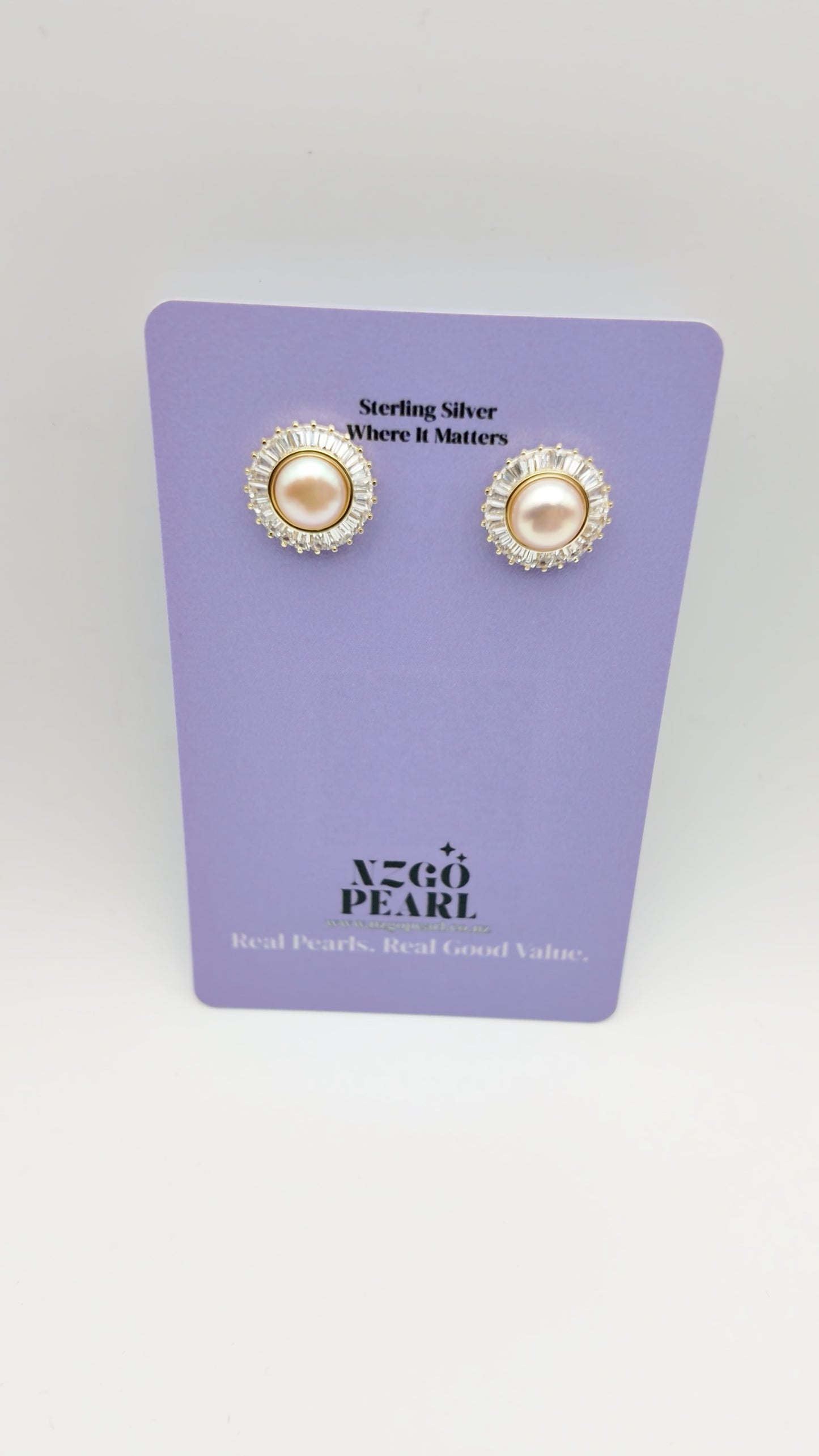 Classic Radiance Pearl Studs