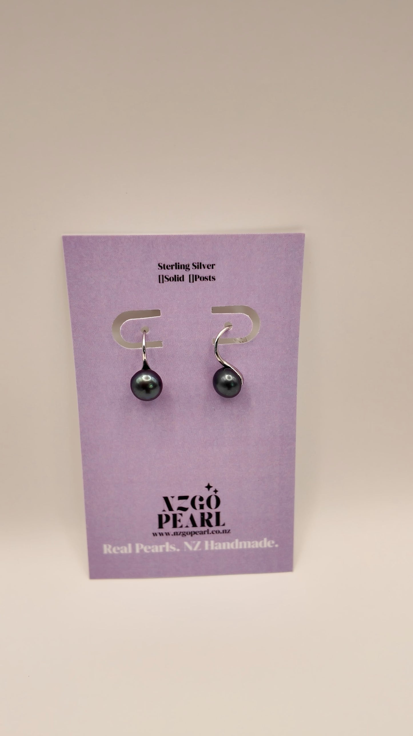 Cinderella Heel Pearl Drop Earrings