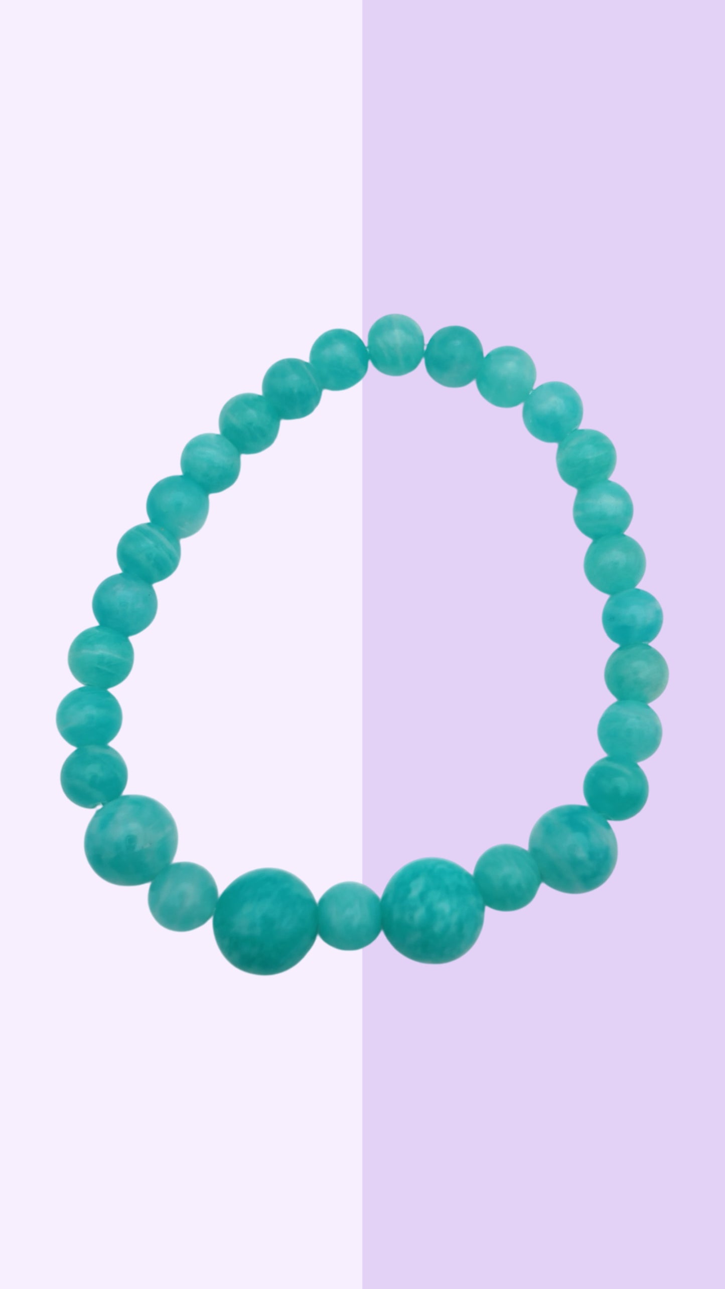 Calm, Refreshing Amazonite Crystal Bracelet