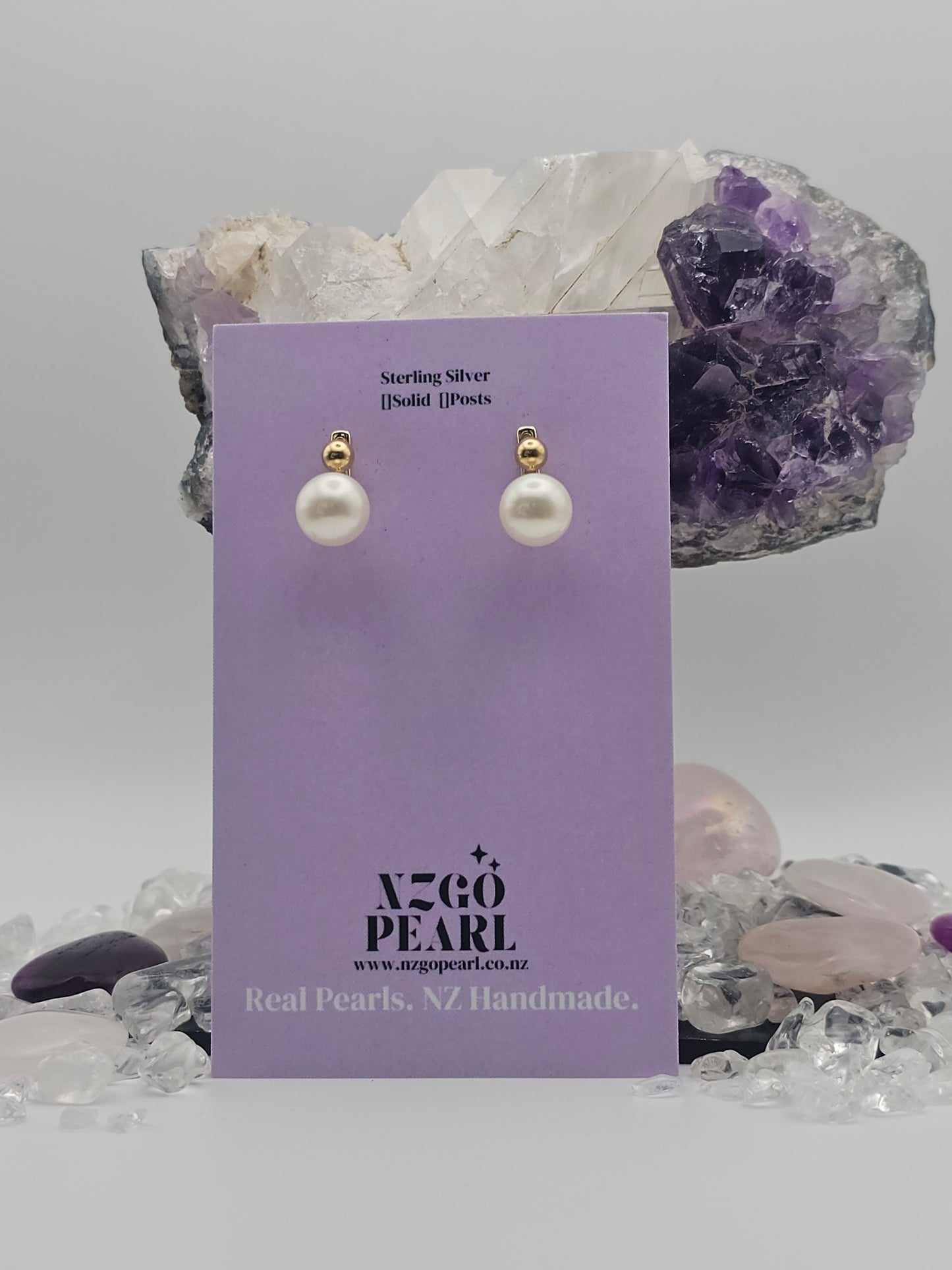 Adjustable Drop Pearl Earrings – Customizable Elegance