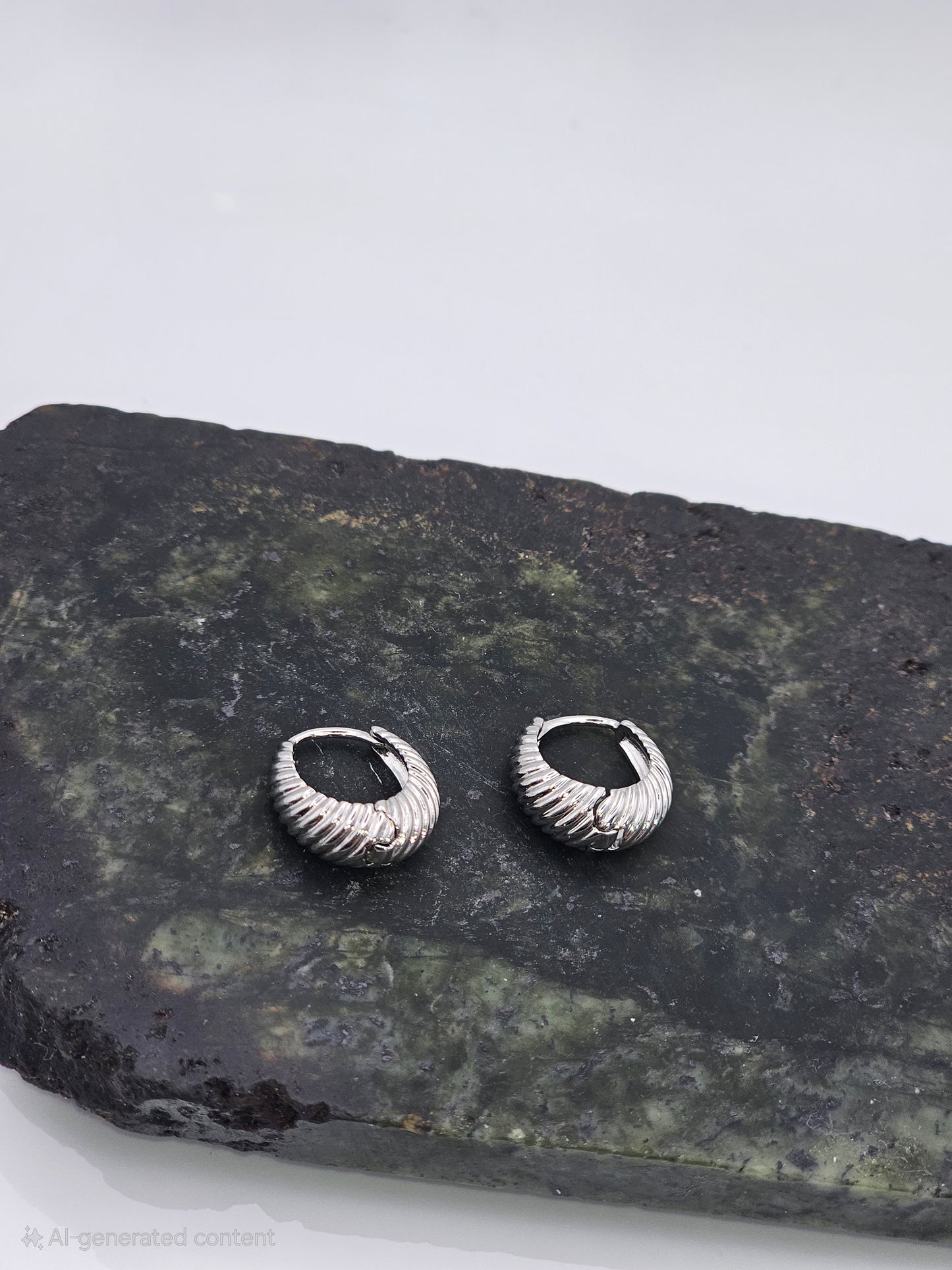 Twisted Bold Hoop Earrings – Gold or Silver