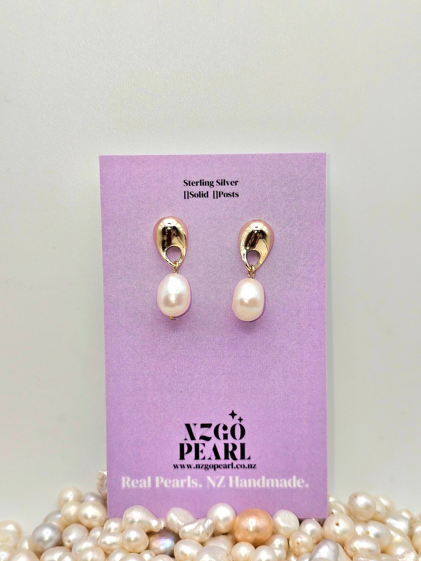 Teardrop Times Two Studs